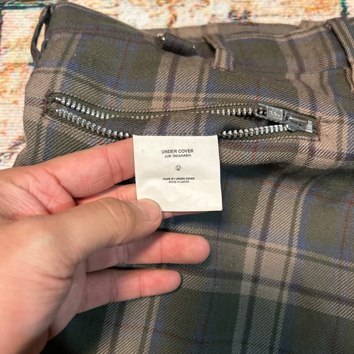 [31] 언더커버 00-01AW  MELTING POT 컬렉션 울 팬츠 상품이미지9