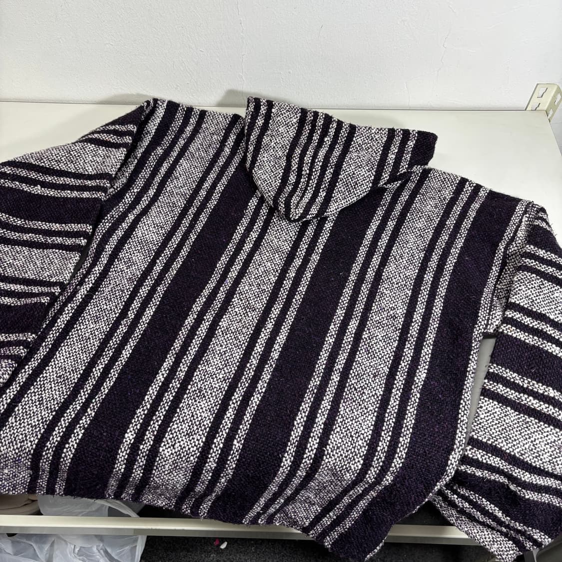 95 VTG 다크퍼플 에스닉 니트후드 상품이미지3