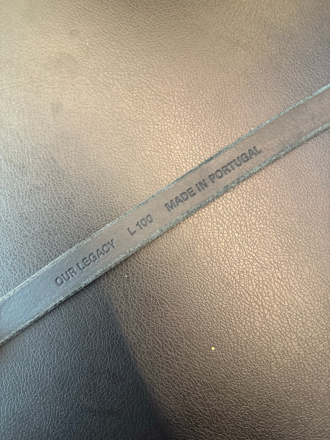 아워레가시 블랙 벨트 상품이미지5