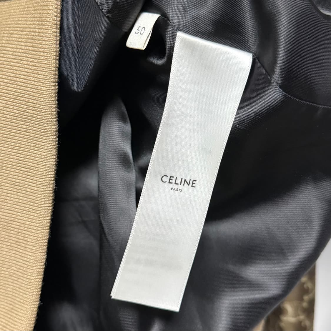 [S+급/50] 셀린느 트리오페 블루종 후드 바람막이 자켓 상품이미지7