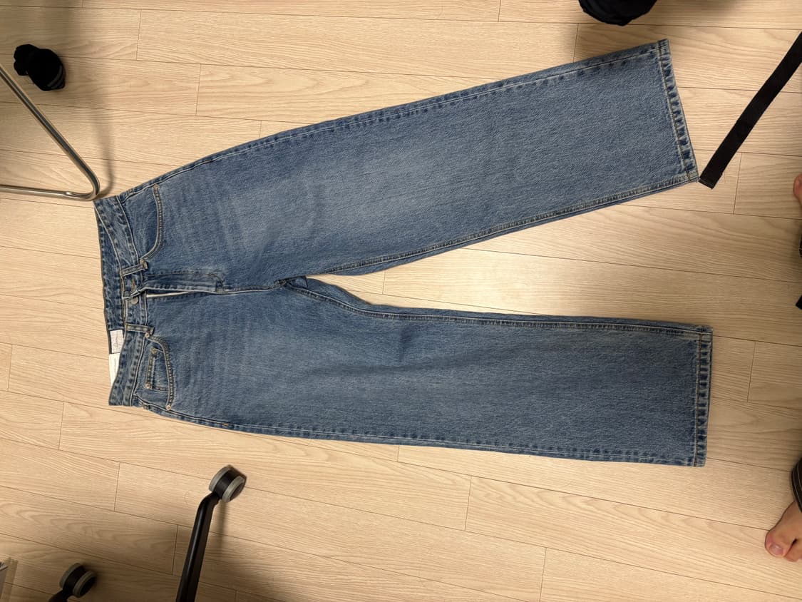 유스 와이드 데님 S ( youth wide denim pants ) 상품이미지5