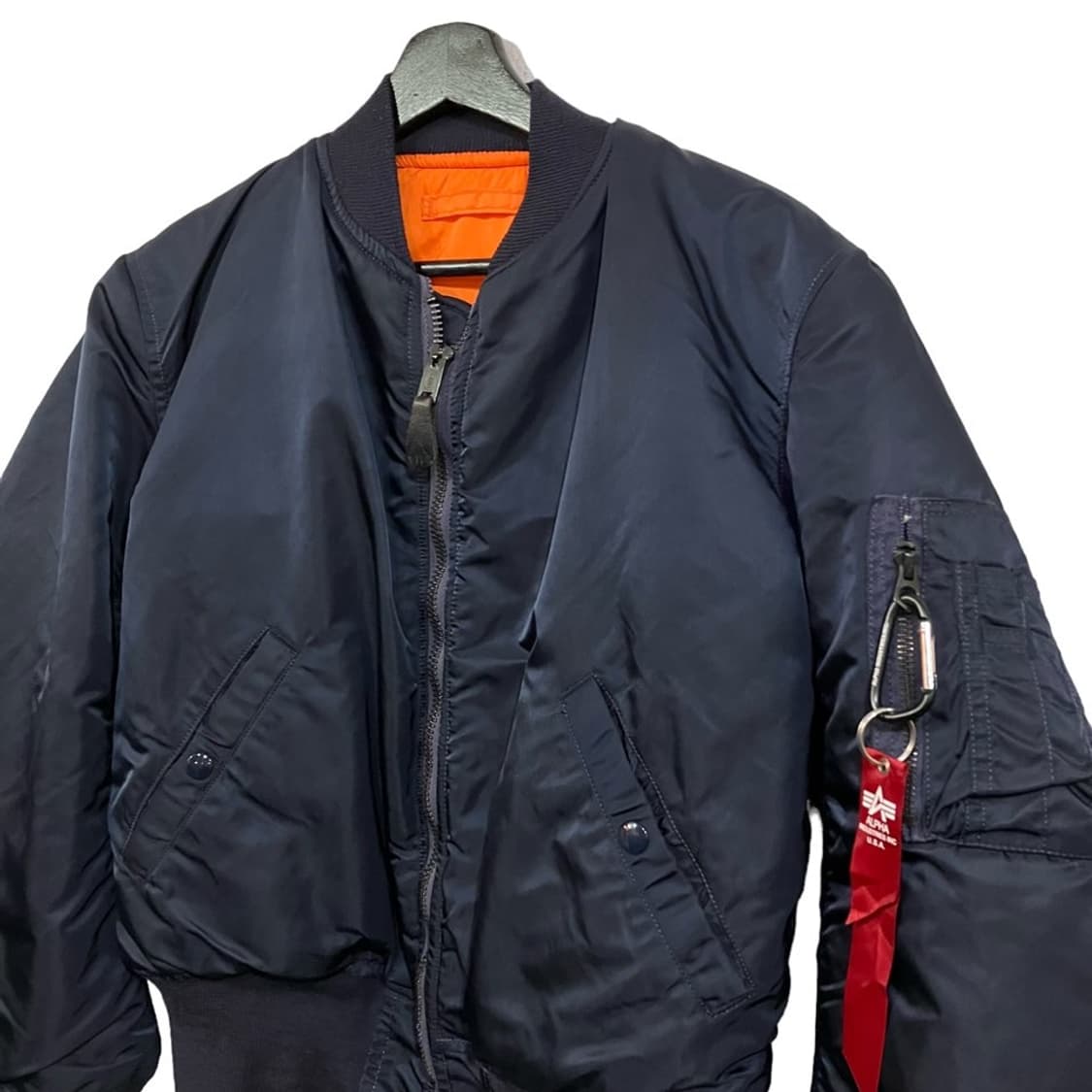 알파인더스트리 리버시블 항공점퍼 상품이미지5