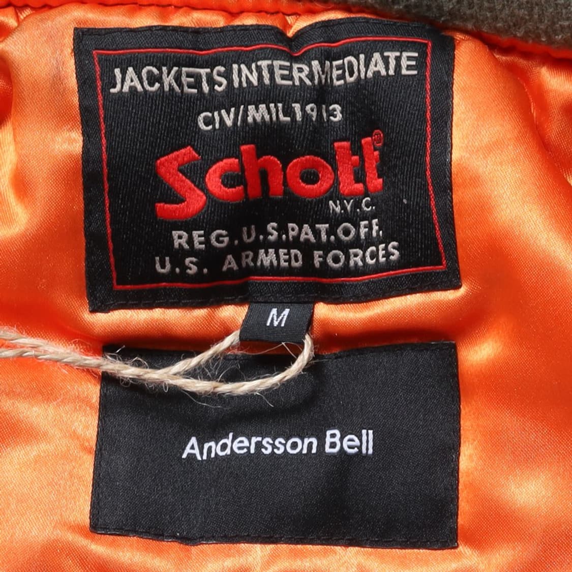 Schott X Anderson Bell MA-1 Jacket

 상품이미지6