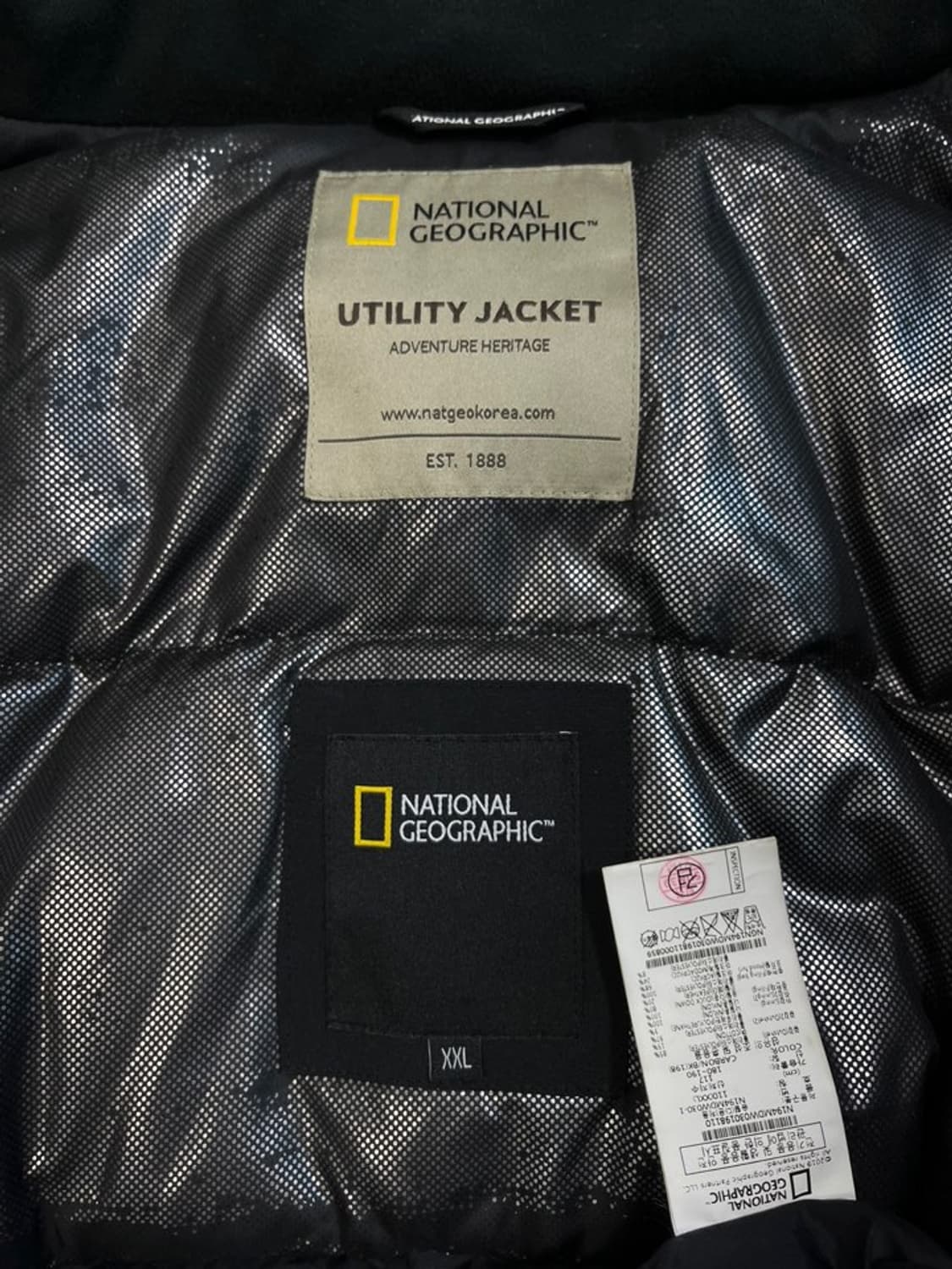 내셔널지오그래픽 덕다운 패딩/#238 상품이미지6