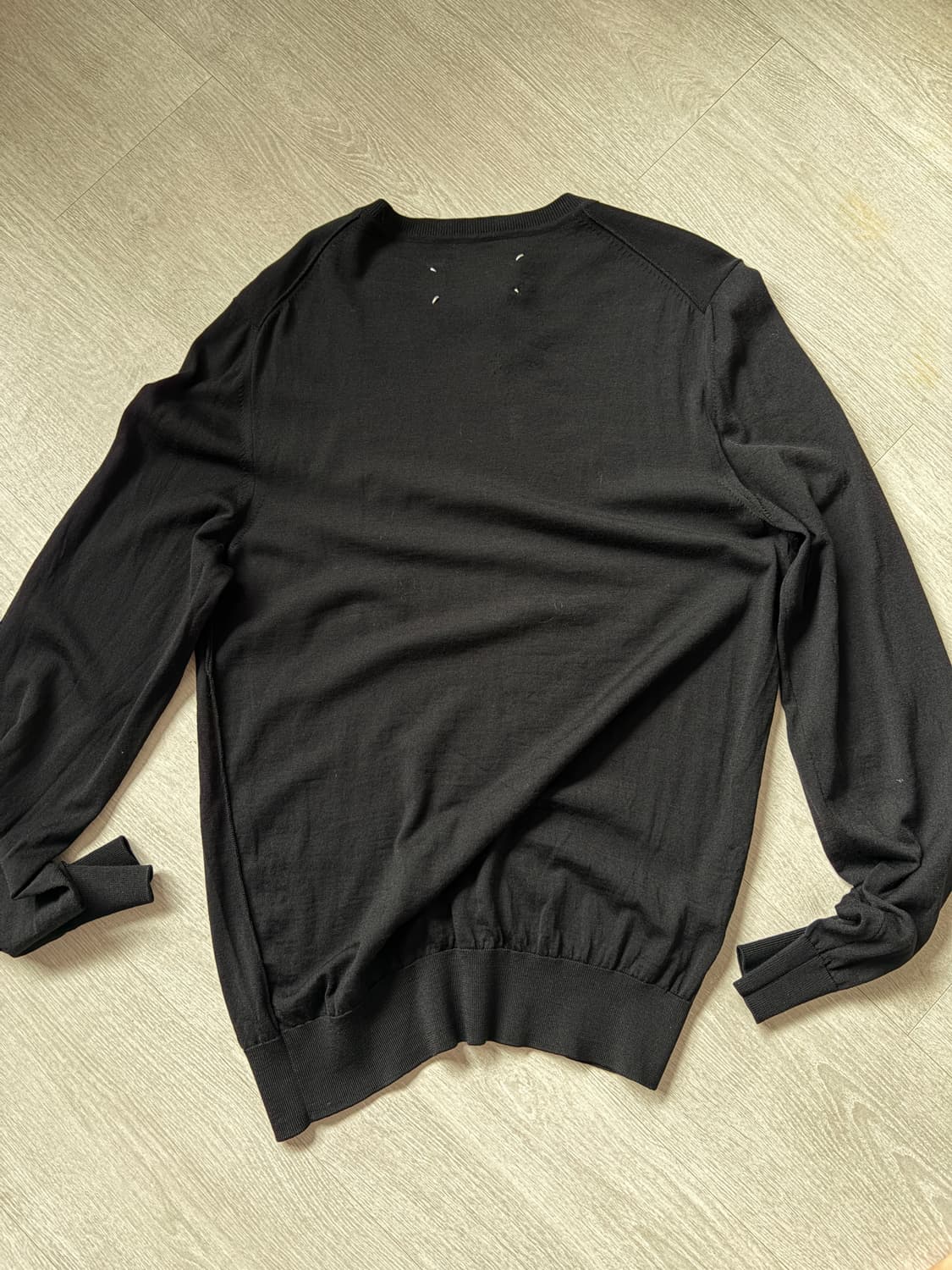 마르지엘라 블랙 라나울 니트 상품이미지3