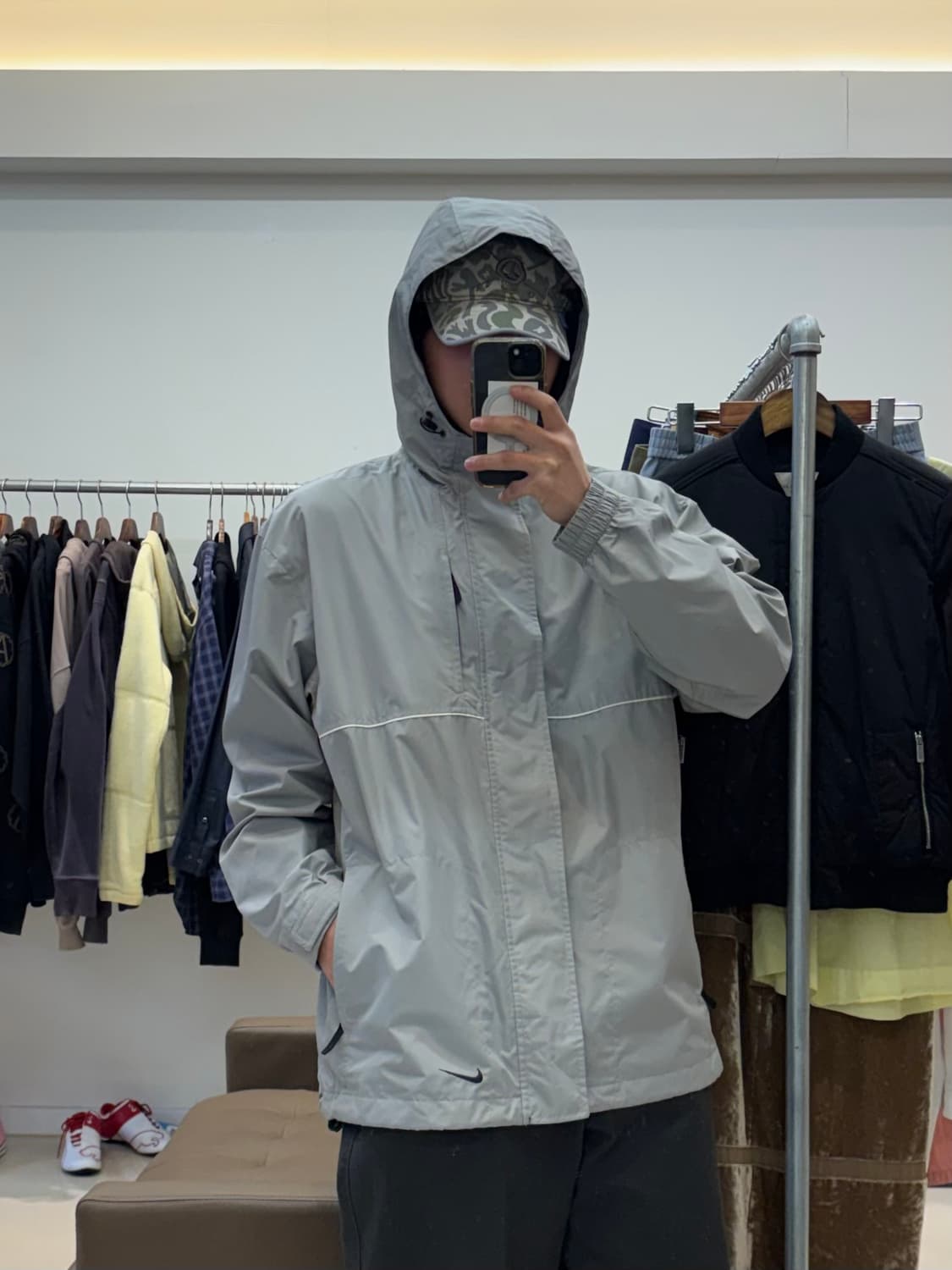 00s 나이키 올드스쿨 윈드브레이커 상품이미지4