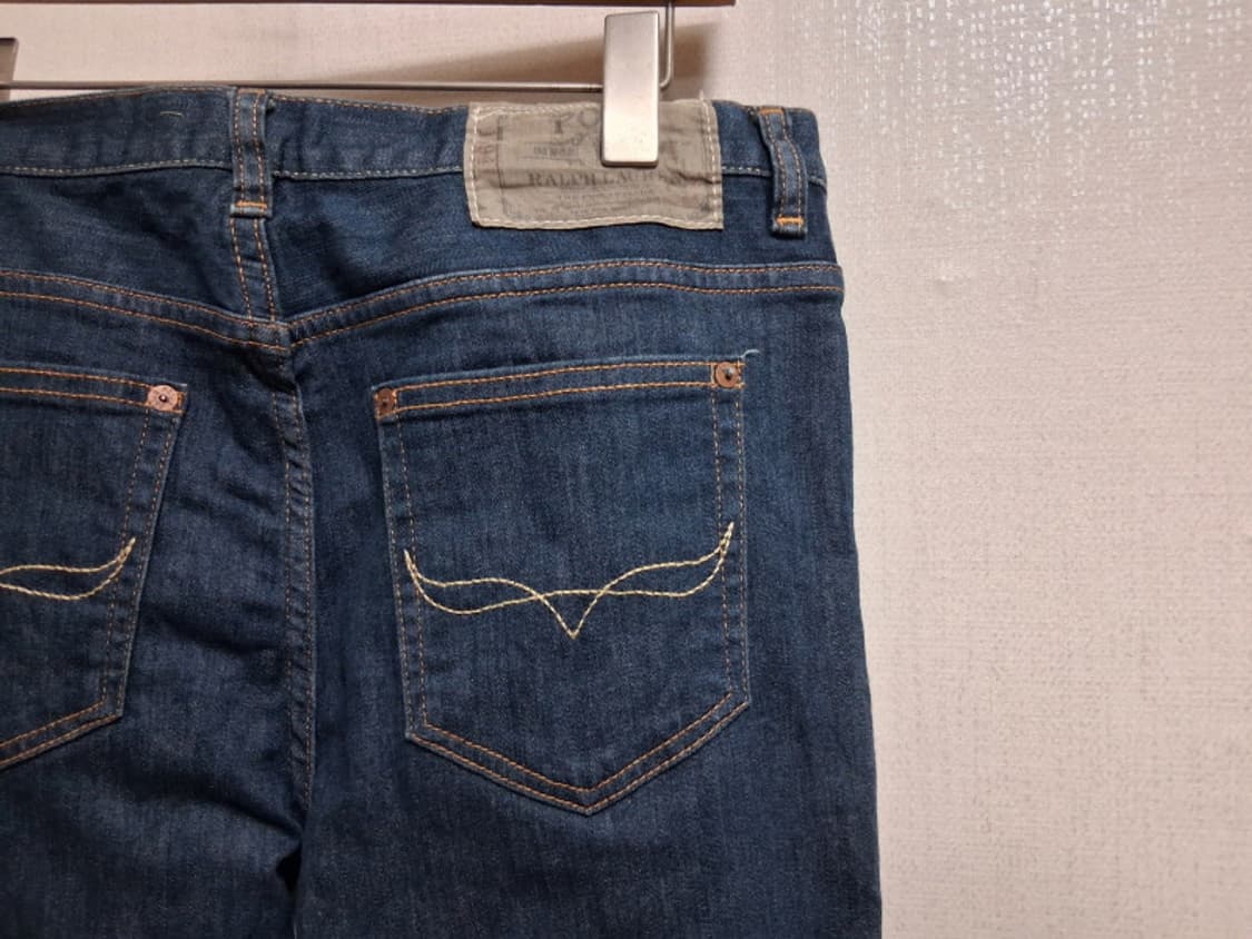 일본빈티지 폴로 청바지 여성 32 33 반골반핏
 상품이미지6
