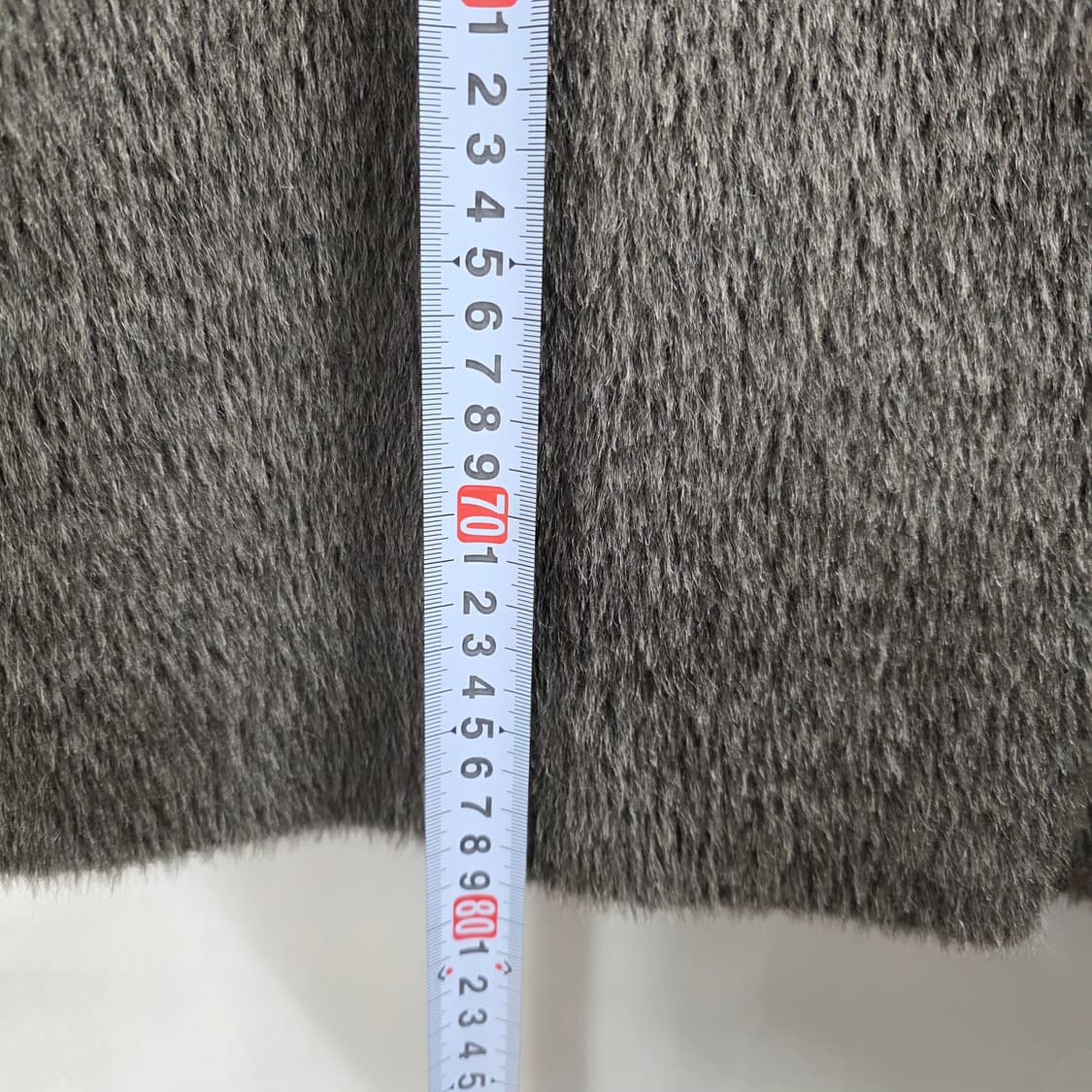 0711 아이잣바바 알파카 울 하프 코트 S / 85-88-155 상품이미지6