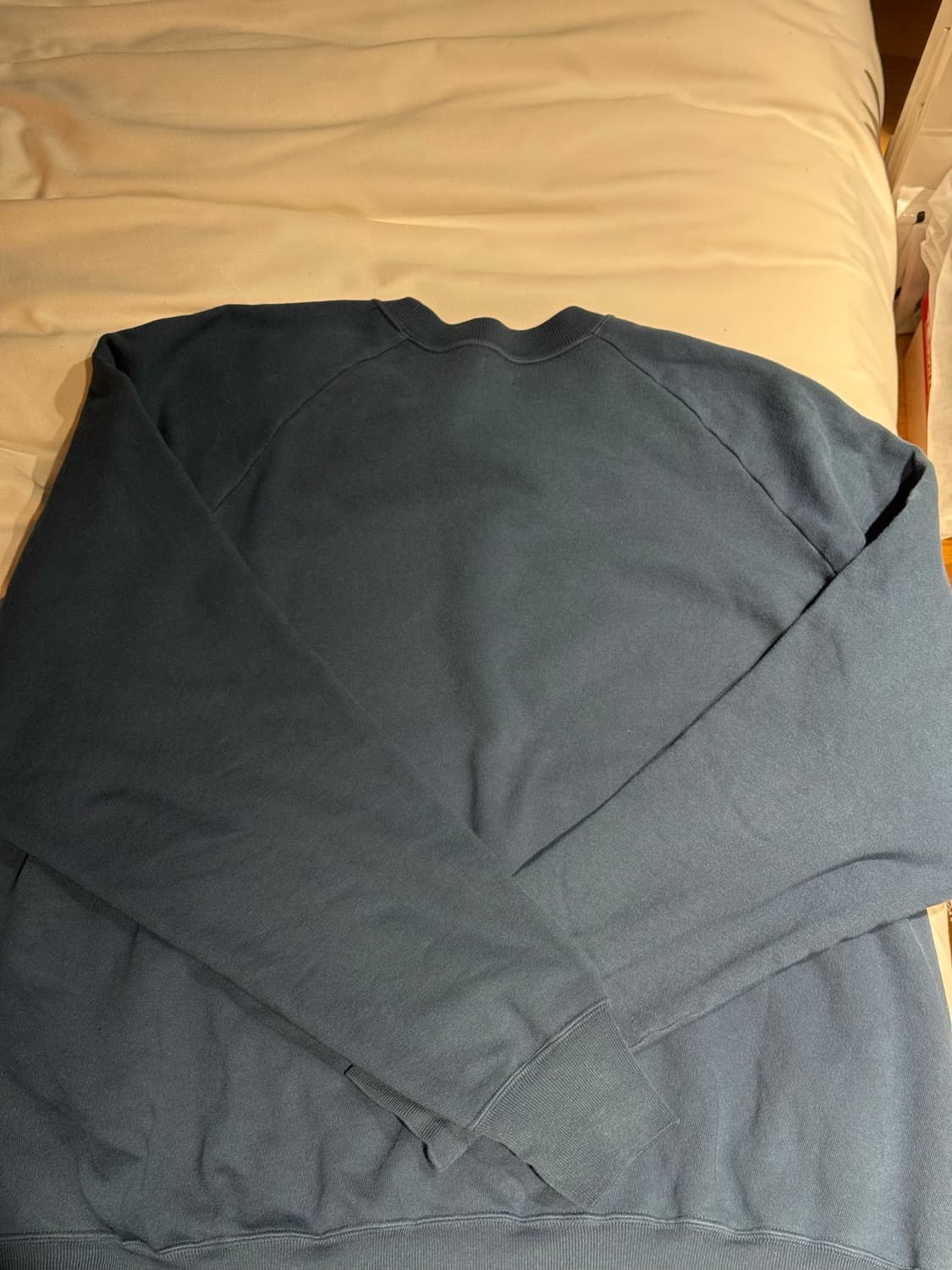 [3] 아프레쎄 26ss 라이트웨이트 빈티지 스웻 네이비 상품이미지4