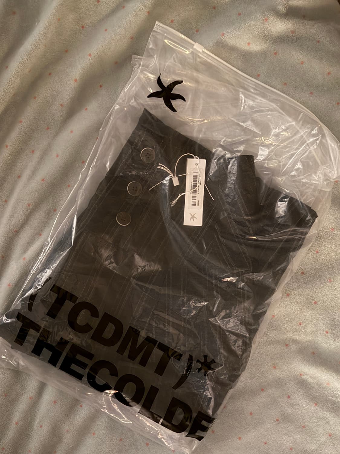 더콜디스트모먼트 스커트 레이어드 팬츠 차콜m 팝니다 (새제품) 상품이미지5