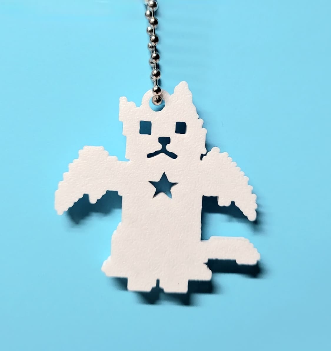 8비트 고양이 악마 할로윈 키링 키체인 상품이미지5