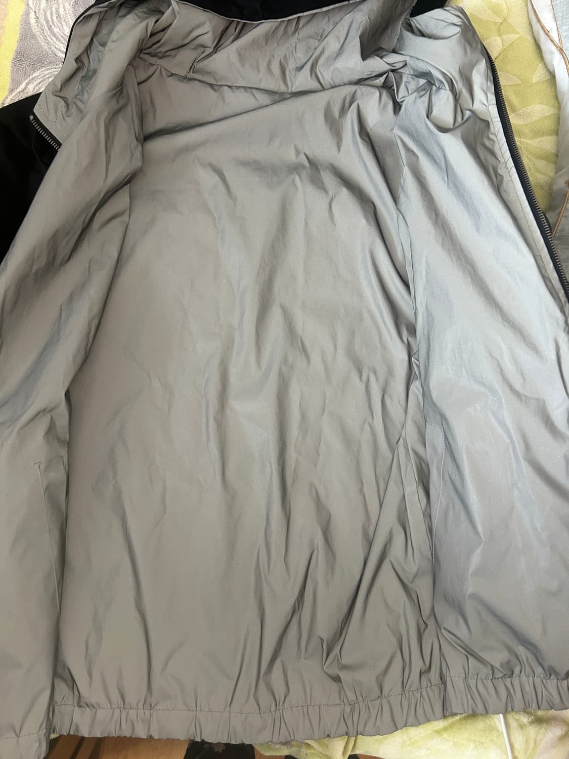 N-O-T 리플렉트 방수 후드집업 블랙 2(b사이즈 상품이미지5