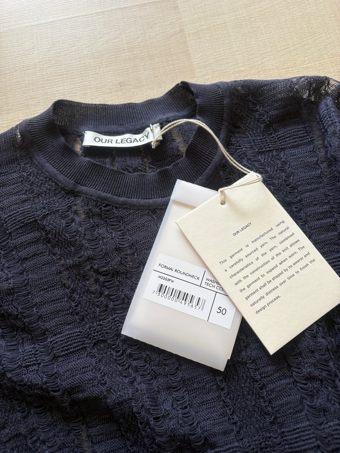 아워레거시 니트 탑 새상품 50 상품이미지2