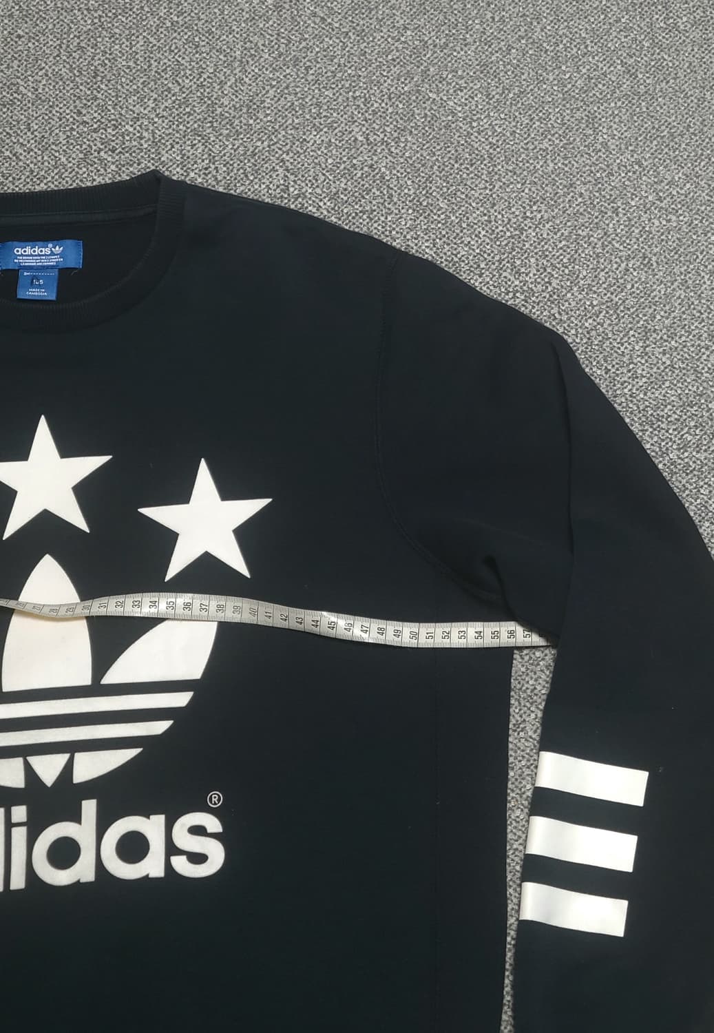 ]아디다스 오리지널 스트릿로고 크루  기모 맨투맨 105 상품이미지3