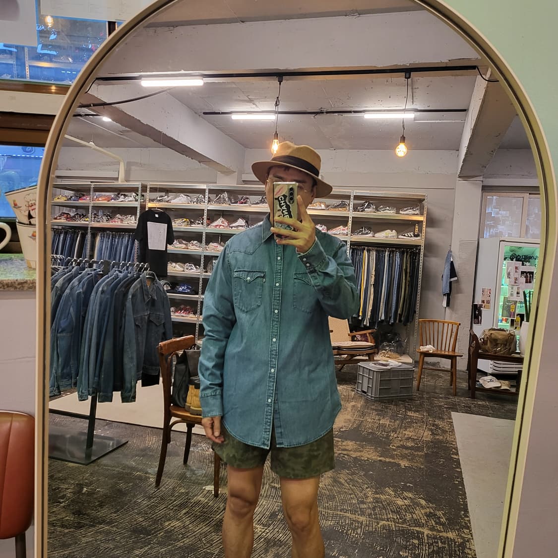 리바이스 데님 셔츠 (L) 상품이미지2