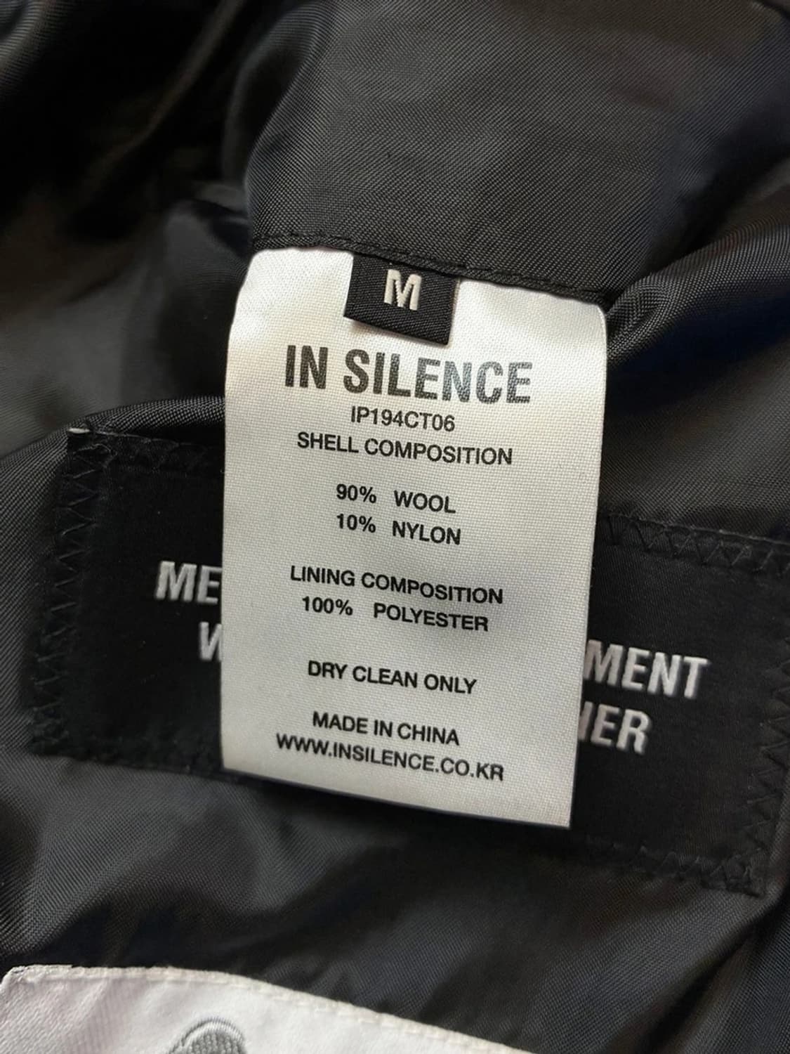 인사일런스 19FW 오버사이즈 더플 코트 PN5437 상품이미지9