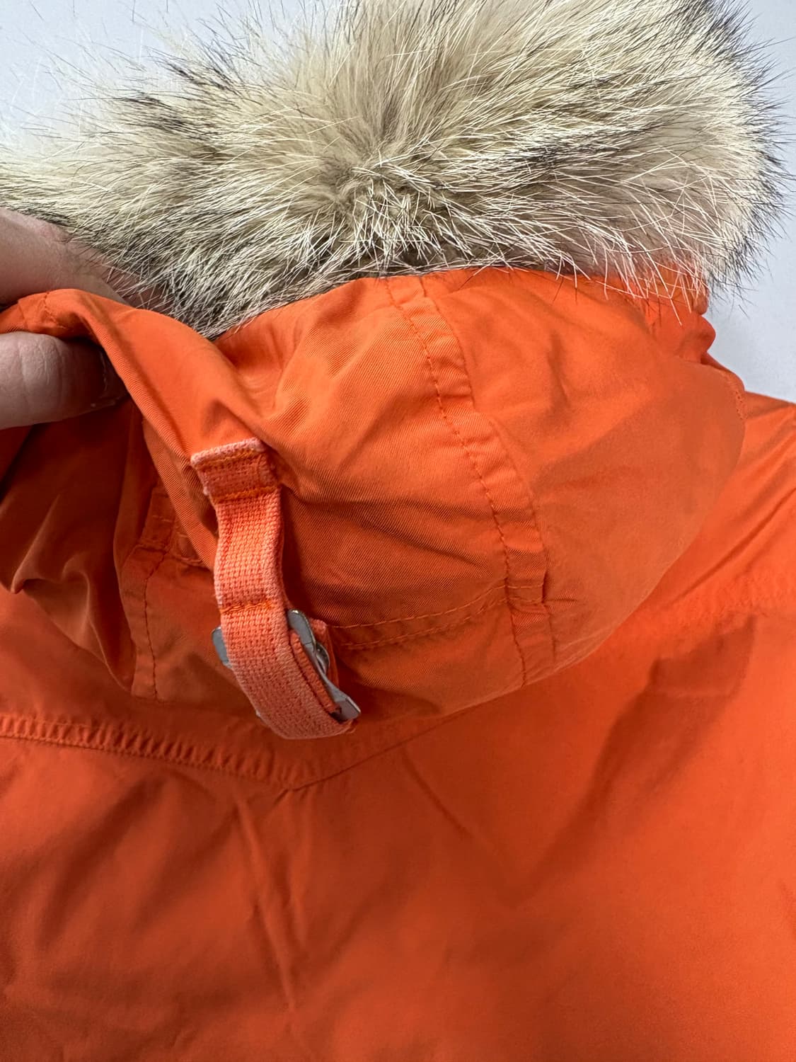 폴로랄프로렌 00s 덕다운 오렌지 크롭 봄버자켓 A3335 상품이미지6