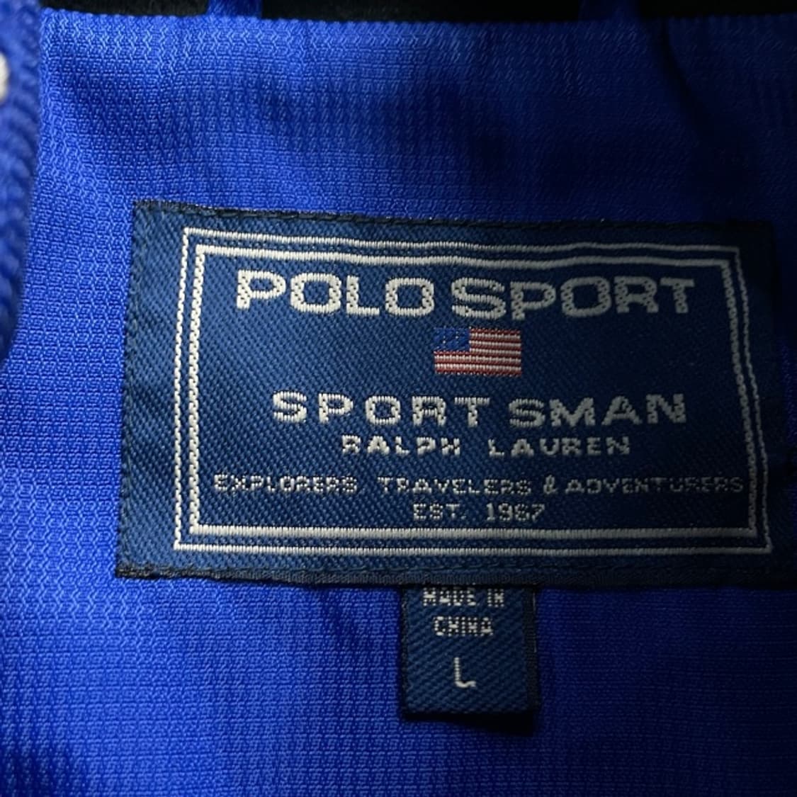 100 폴로 스포츠 올드스쿨 바람막이 상품이미지3