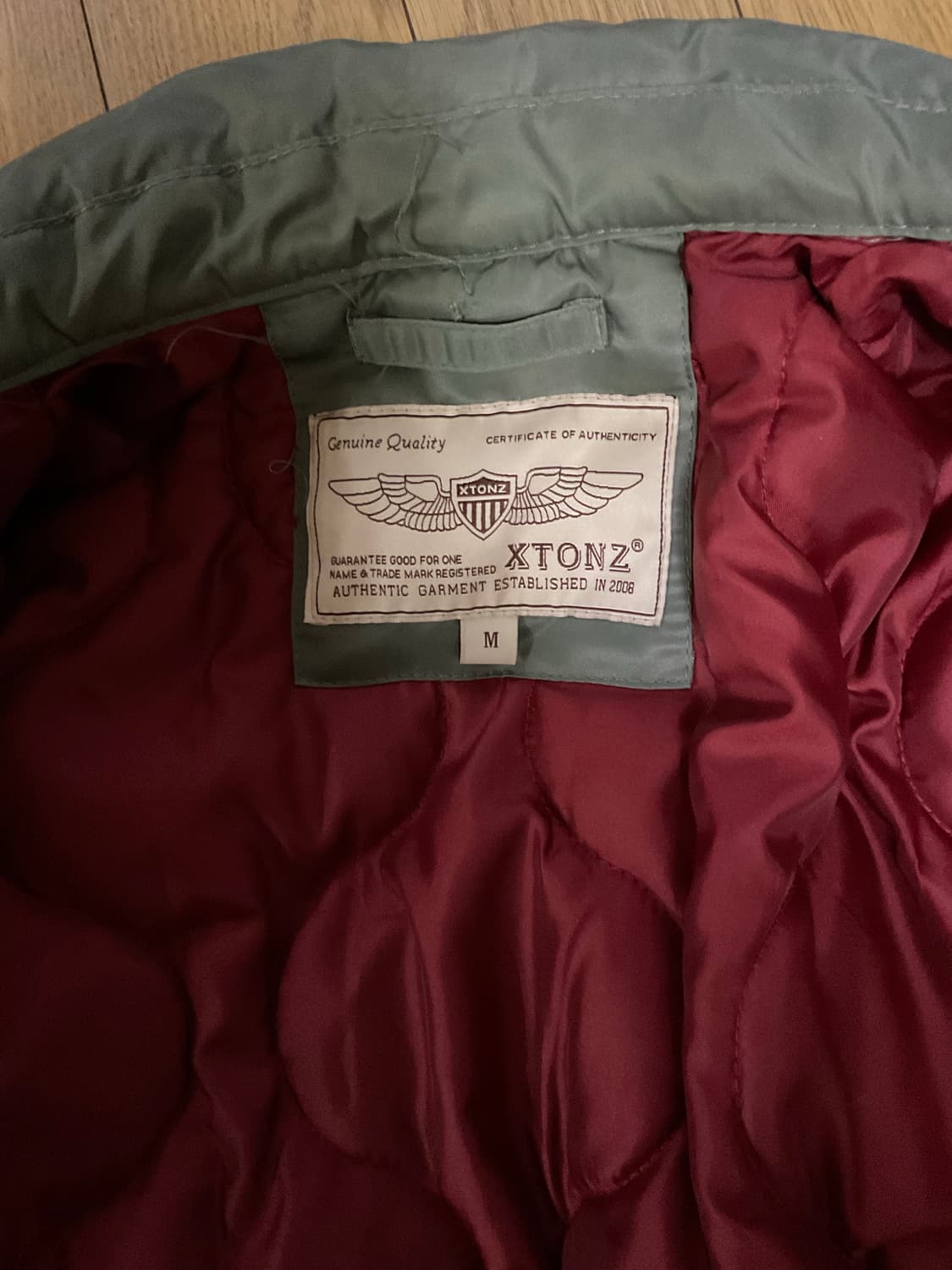 엑스톤즈 ma-1 항공점퍼 상품이미지3