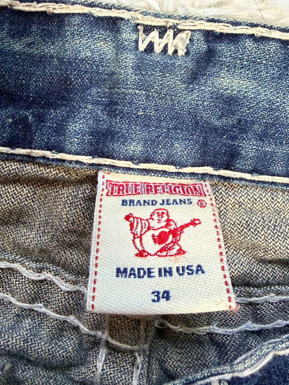 트루릴리전 조이 수퍼 T 부츠컷 데님 팬츠 (Made in USA)] 상품이미지5