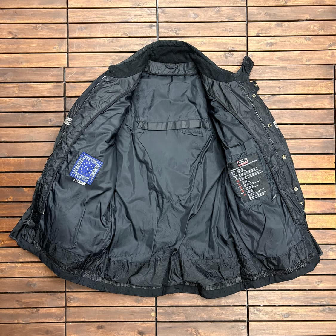 (L) 빈티지 풀 플레이트 바이커 자켓 made in Swiss 상품이미지3