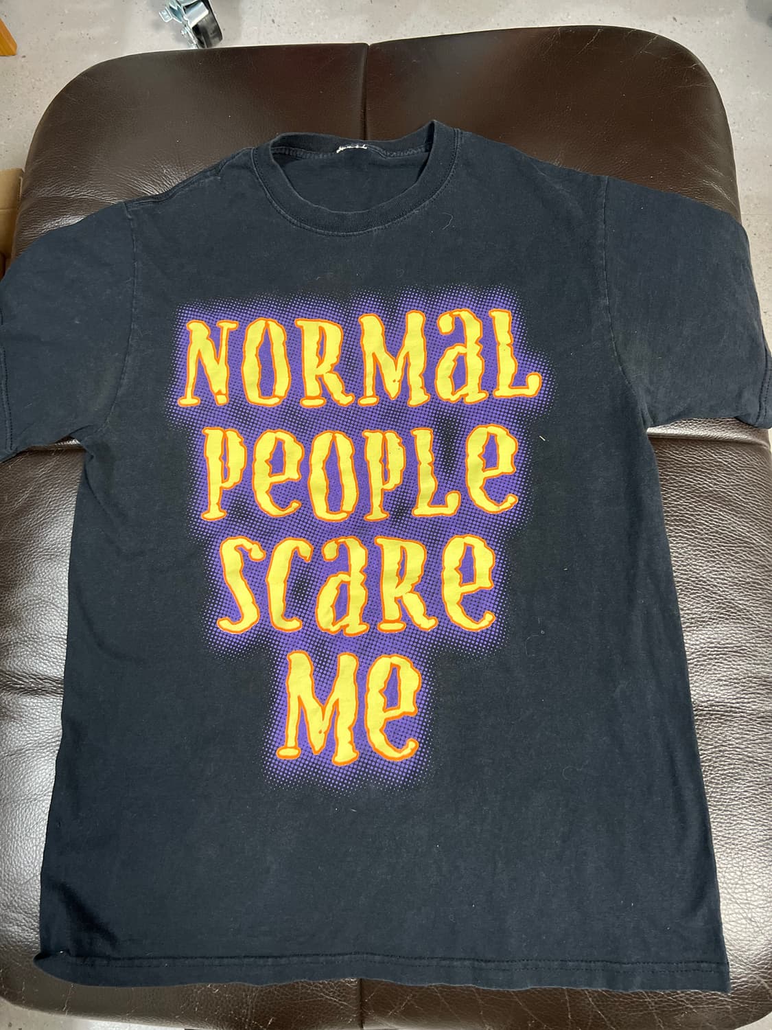 Usa 호러  NORMAL PEOPLE SCARE ME'반팔 상품이미지1