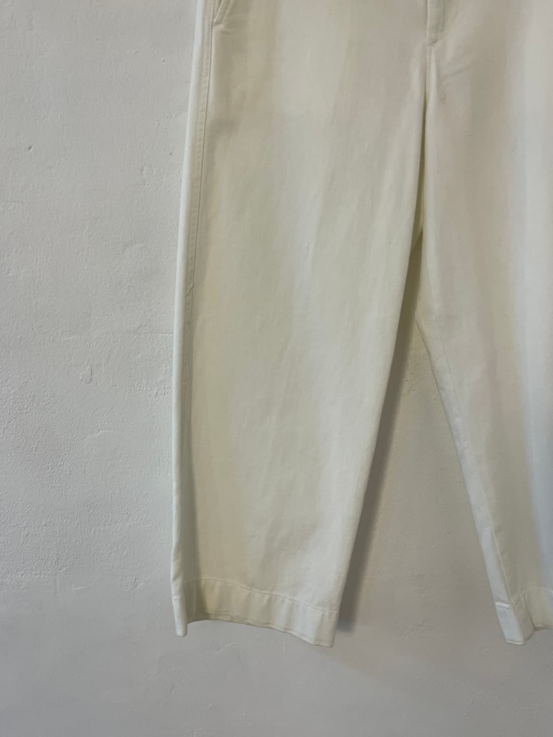 폴로 화이트 코튼 팬츠  상품이미지3