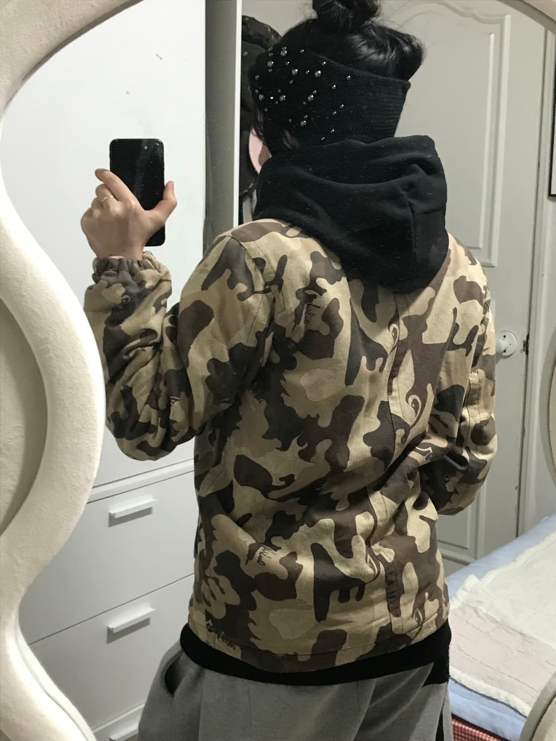 퀵실버 밀리터리 봄버자켓 상품이미지5