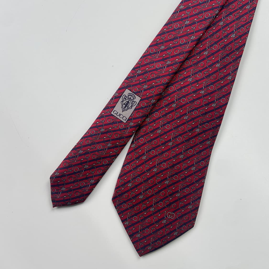 구찌(GUCCI) 심플로고 명품 정품 넥타이8.6cm 상품이미지2