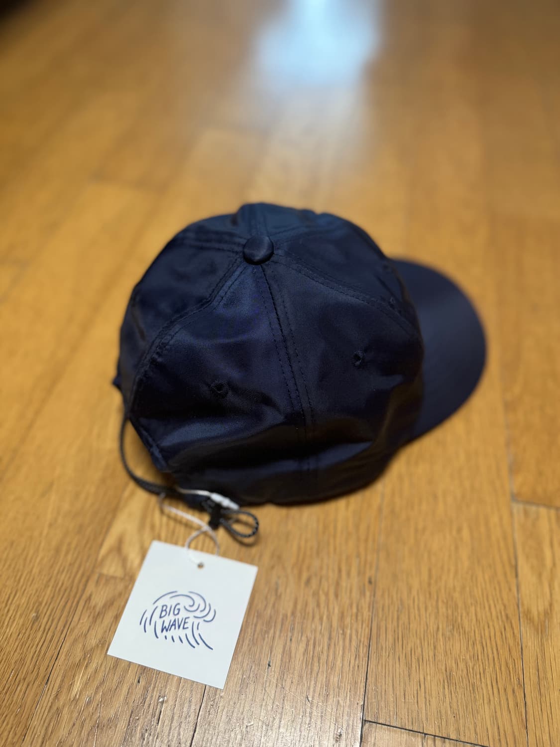 빅웨이브 퍼시픽 자수 나일론 캡모자 네이비 상품이미지6