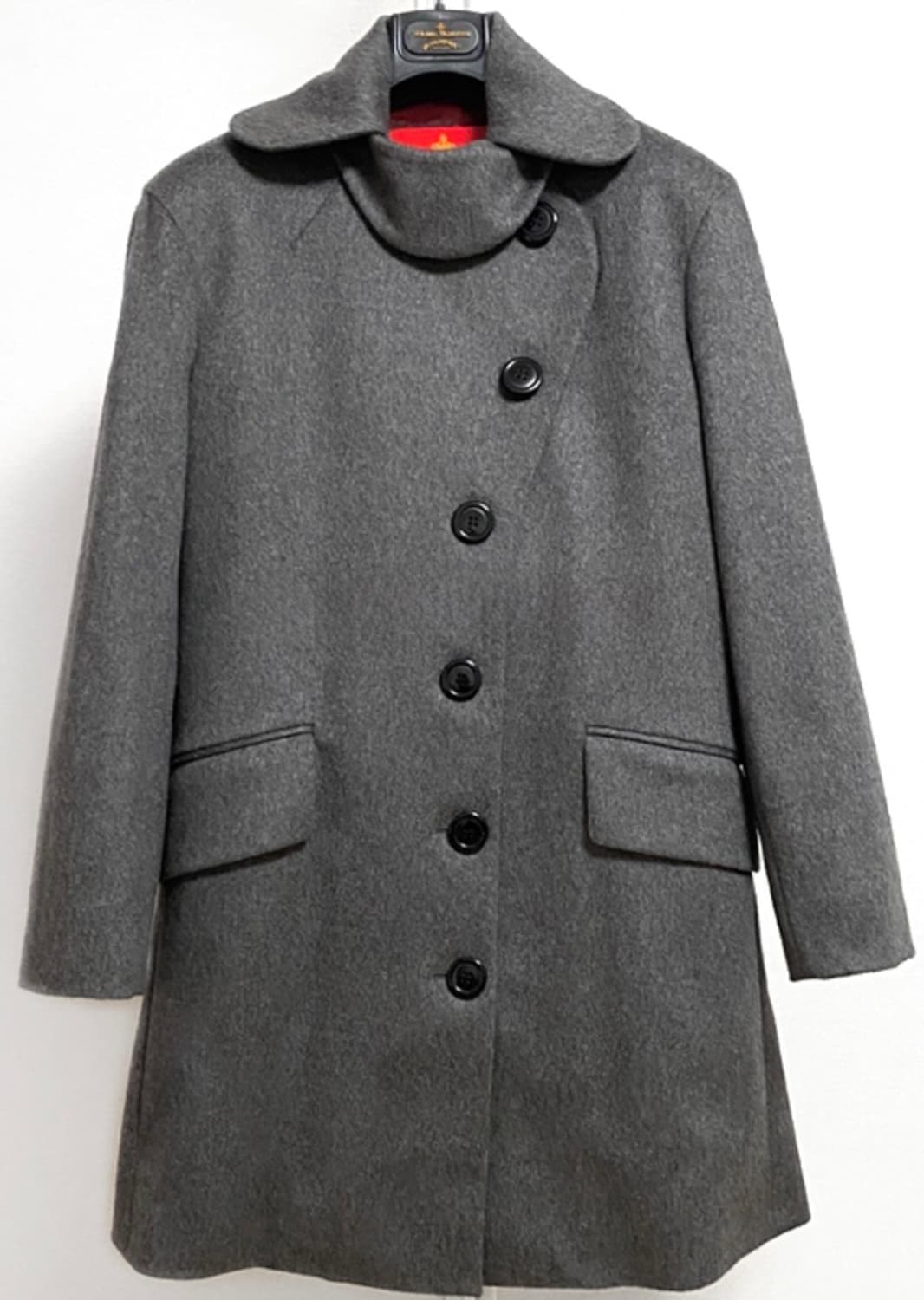 비비안웨스트우드 그레이 울코트 38 상품이미지2