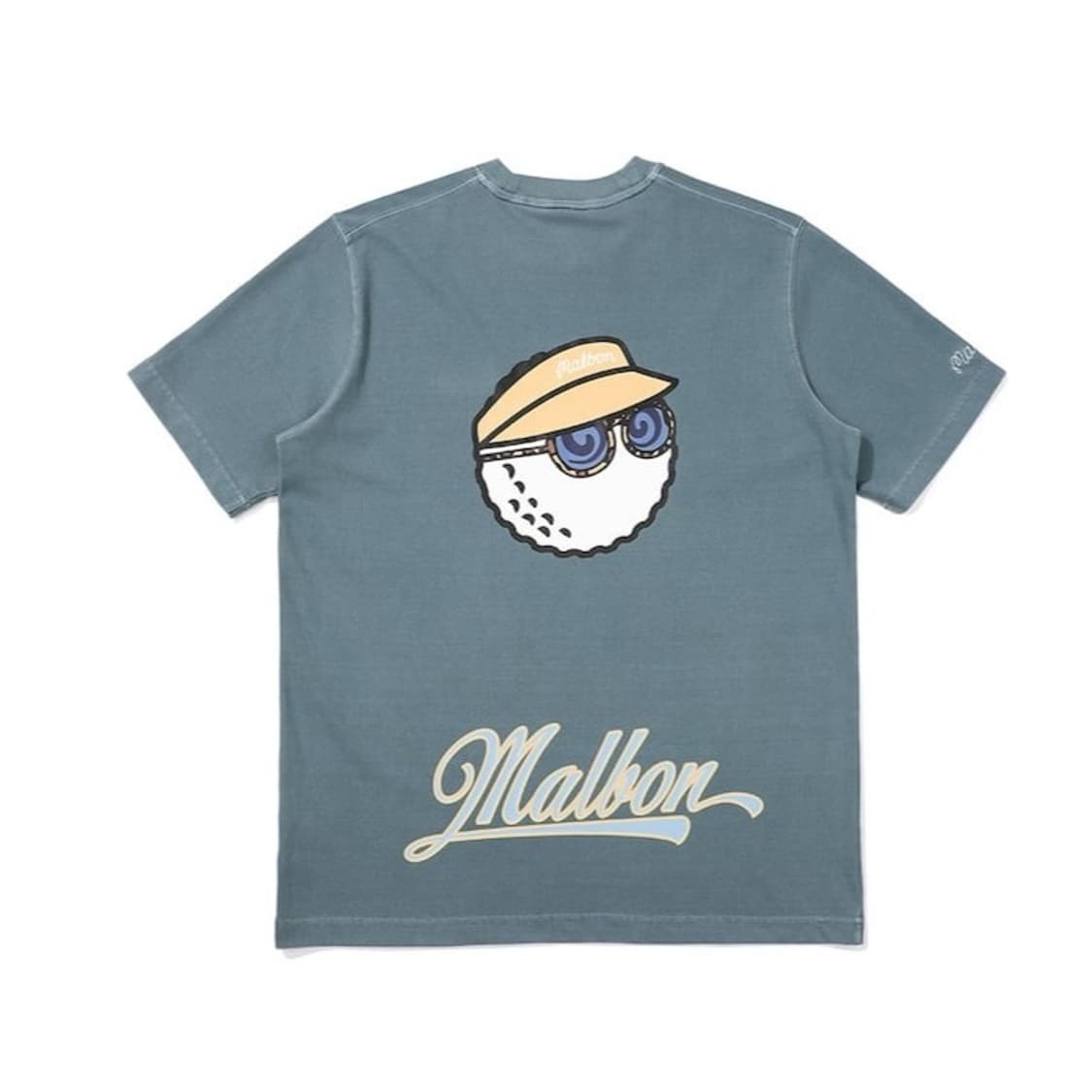 L MALBON 말본 골프 피그먼트 프린팅 반팔티 상품이미지1