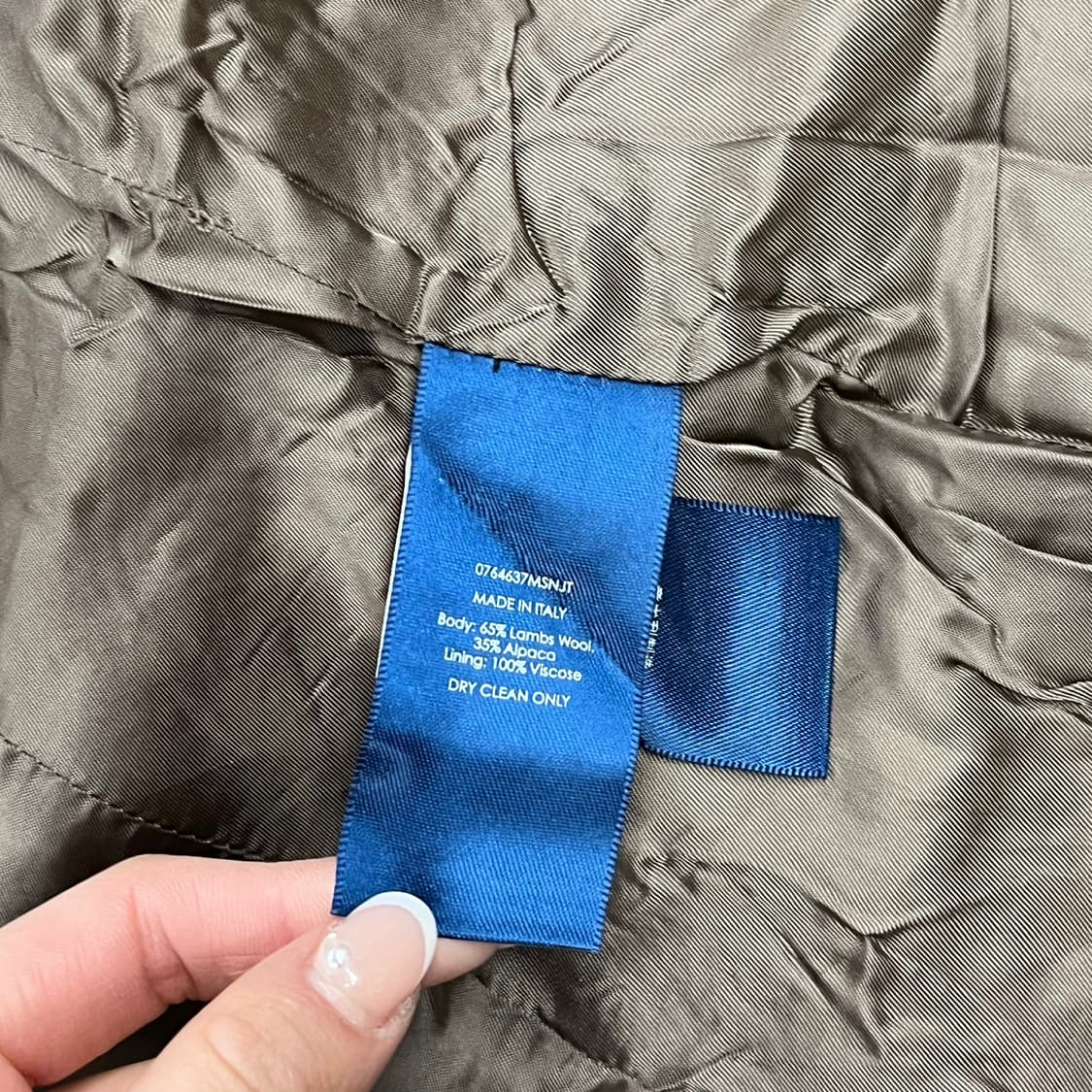 [정품/4] 폴로 랄프로렌 체크 울 자켓 b18 상품이미지6