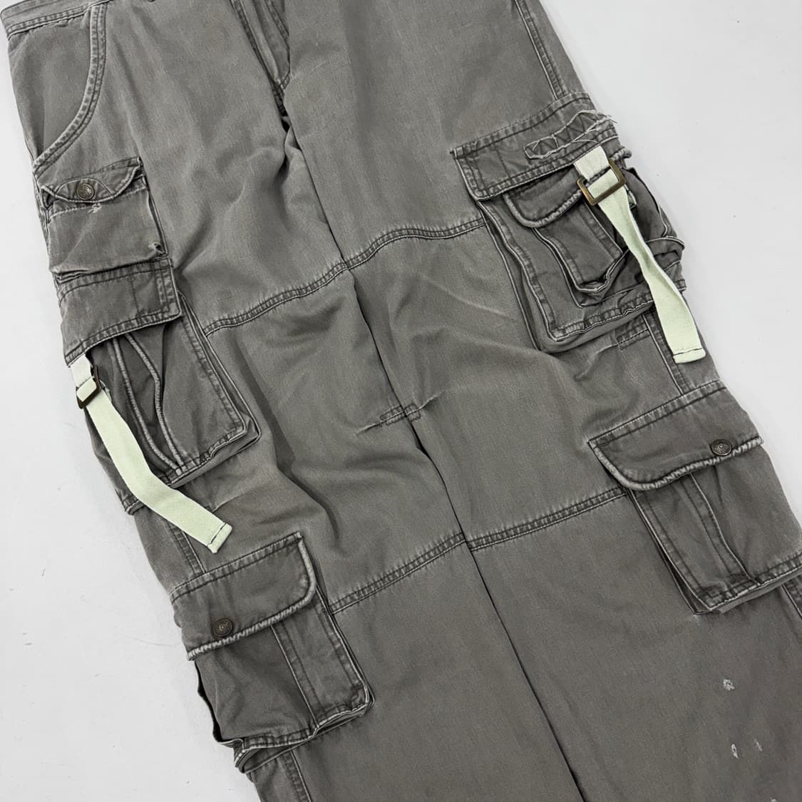 멀티포켓 Y2K 탄창 와이드 유틸리티 와이드 카고팬츠 상품이미지5