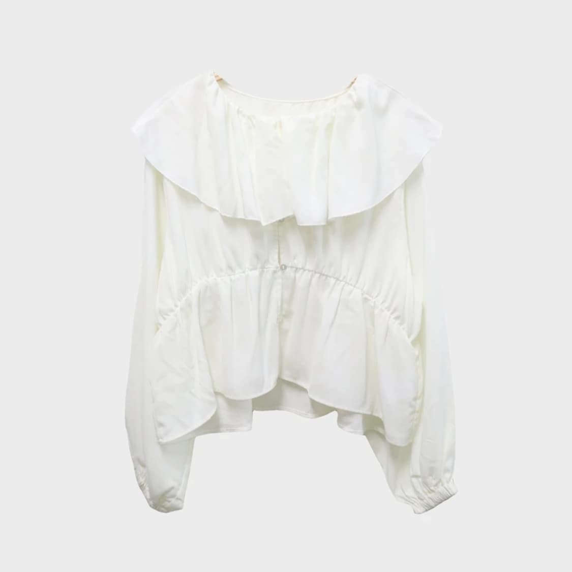 지알엘 프릴 블라우스 61312 상품이미지1