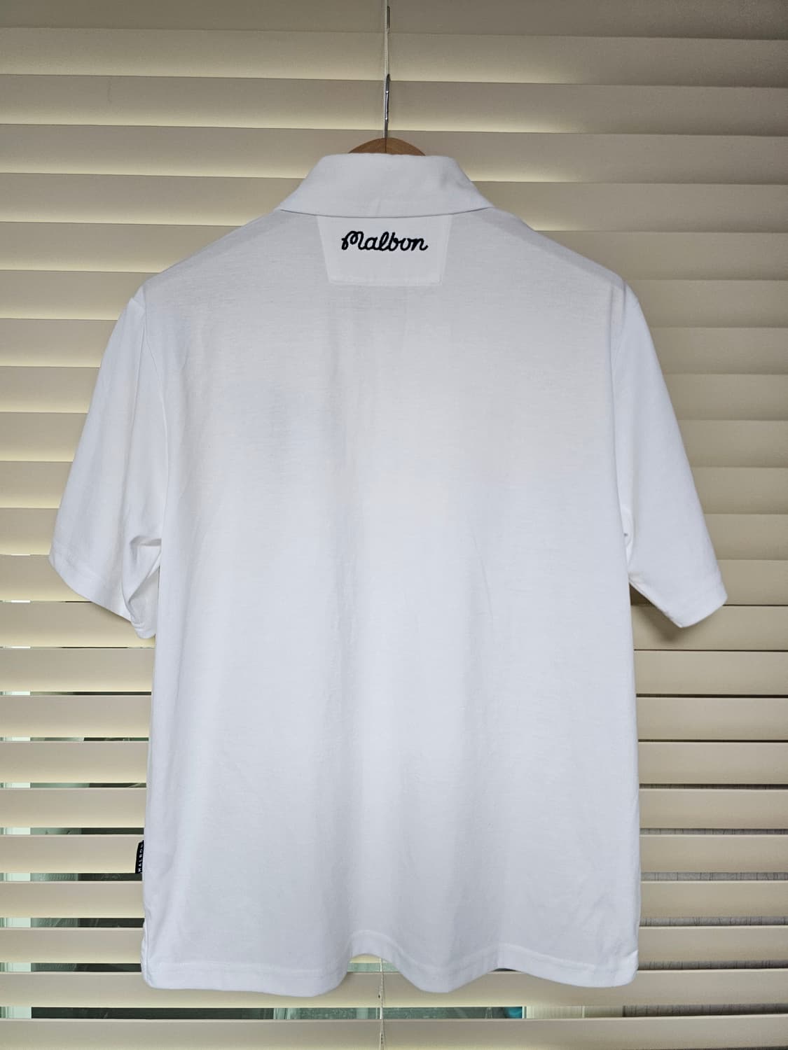 말본 골프 Golf is Life 흰색 반팔 폴로티 L 상품이미지2