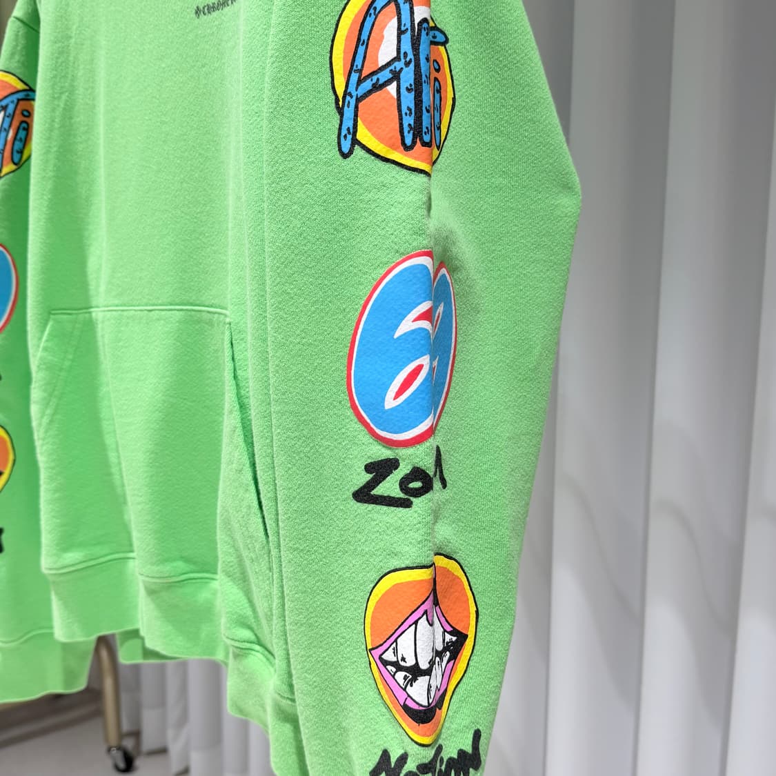 XL / 크롬하츠 매티보이 섹스 레코드 후드티셔츠 상품이미지4