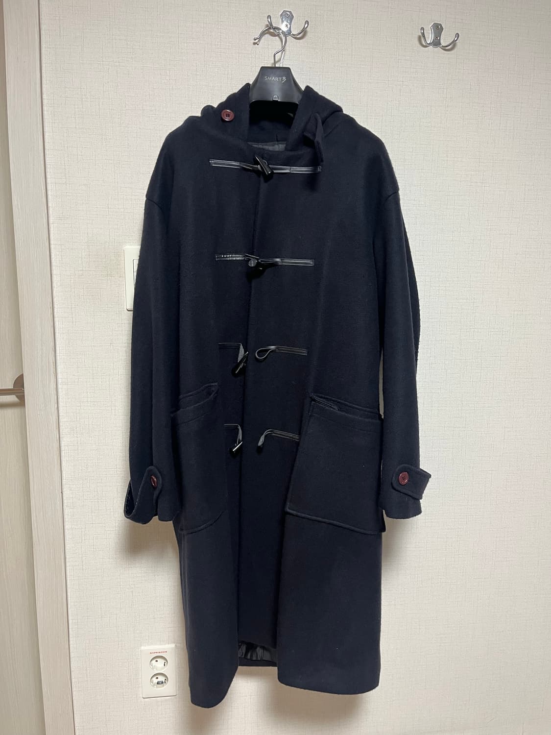 보세 세미오버핏 떡볶이코트 [M] 상품이미지2