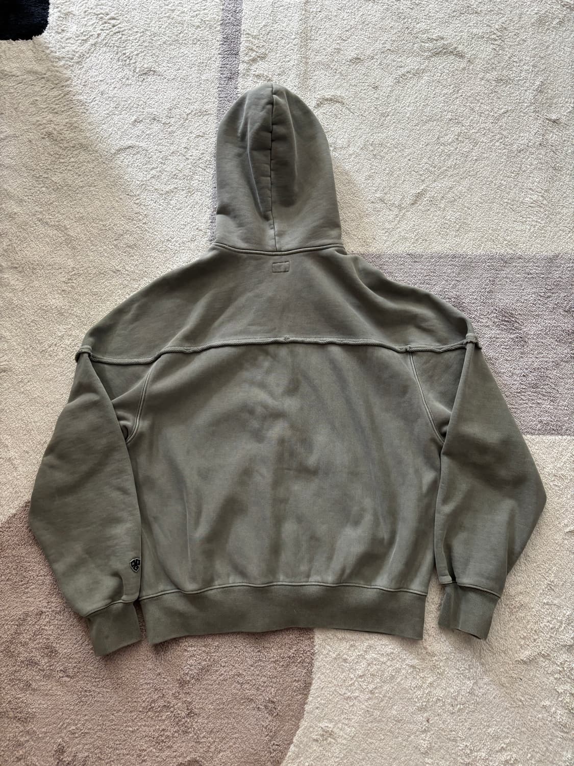 헤리티지플로스 피그먼트 후드집업 상품이미지4