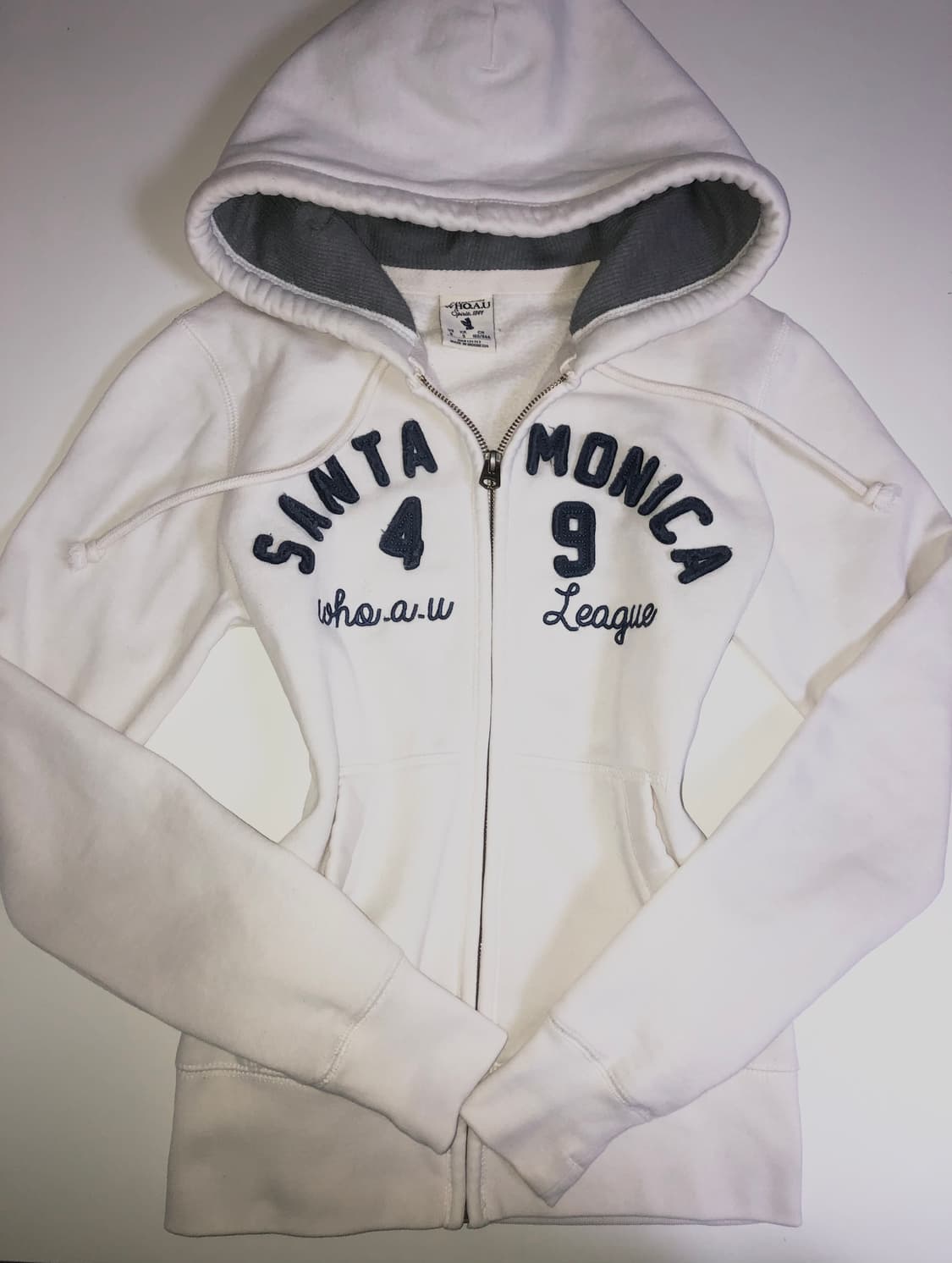 대장템! 후아유 딱붙핏 후드집업 아베크롬비깔 상품이미지2