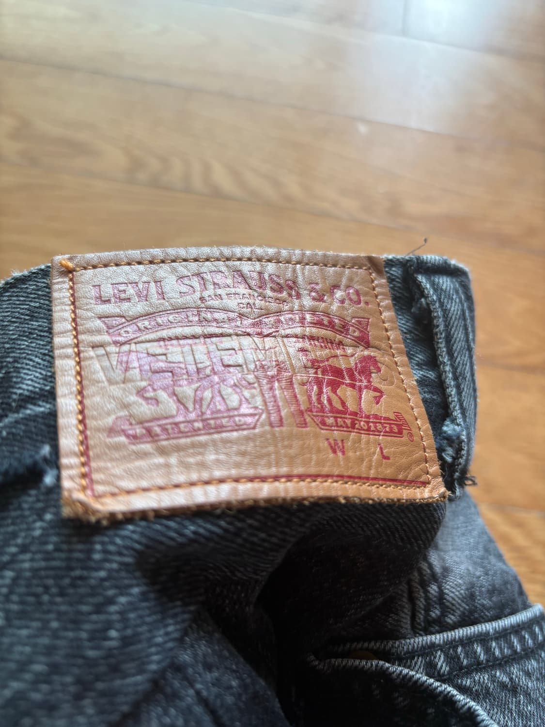 베트멍 17 펨므 리워크진 흑청 xs 상품이미지10