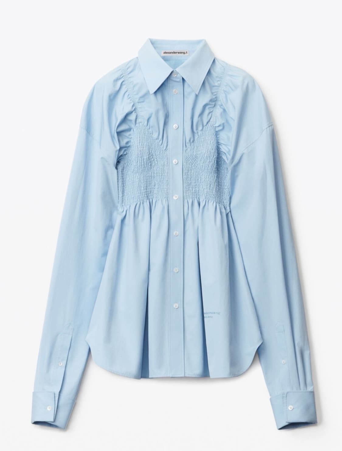 스모크 포플린 셔츠 상품이미지1