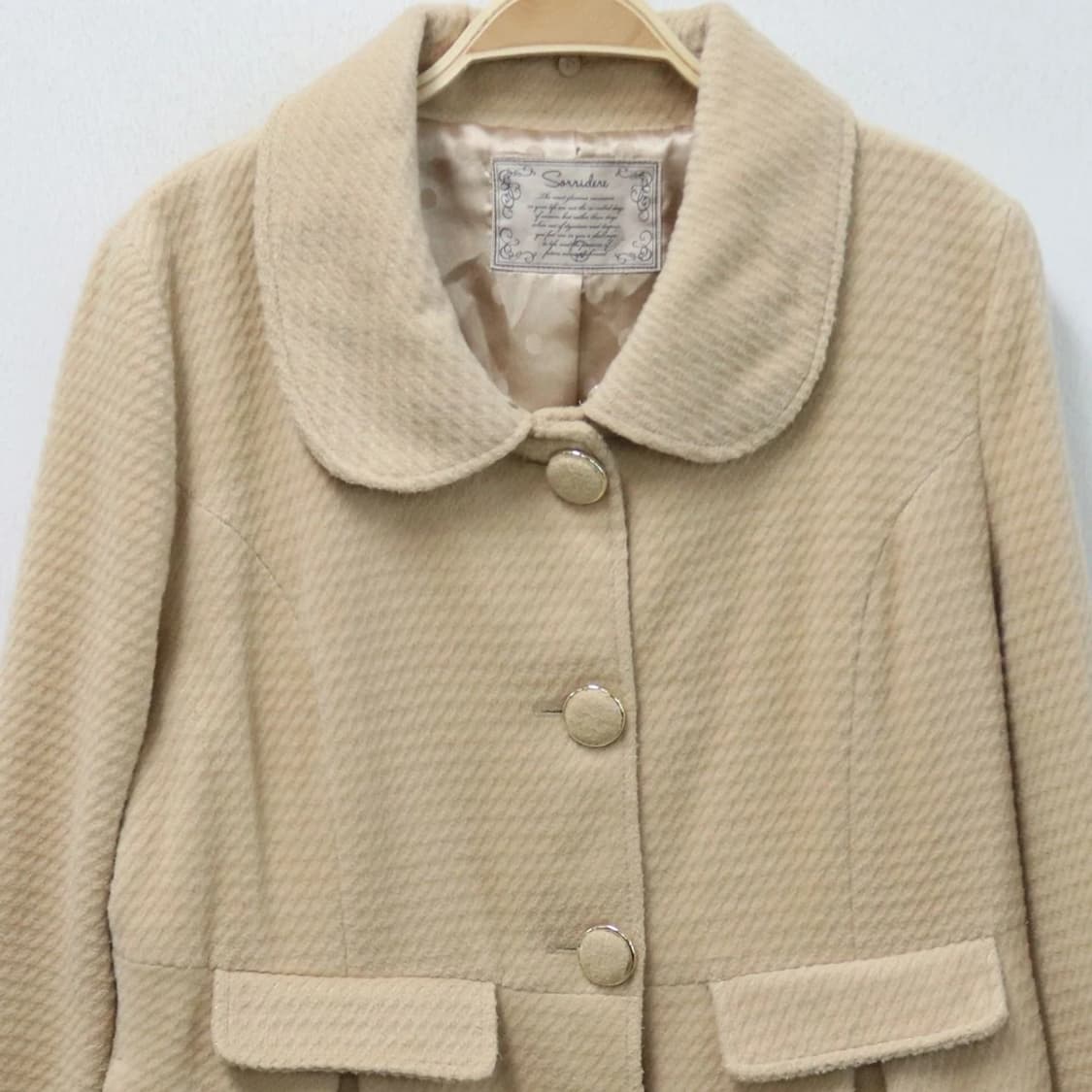 SORRIDERE 오네갸루 핀턱 플리츠 코트 64269 상품이미지3