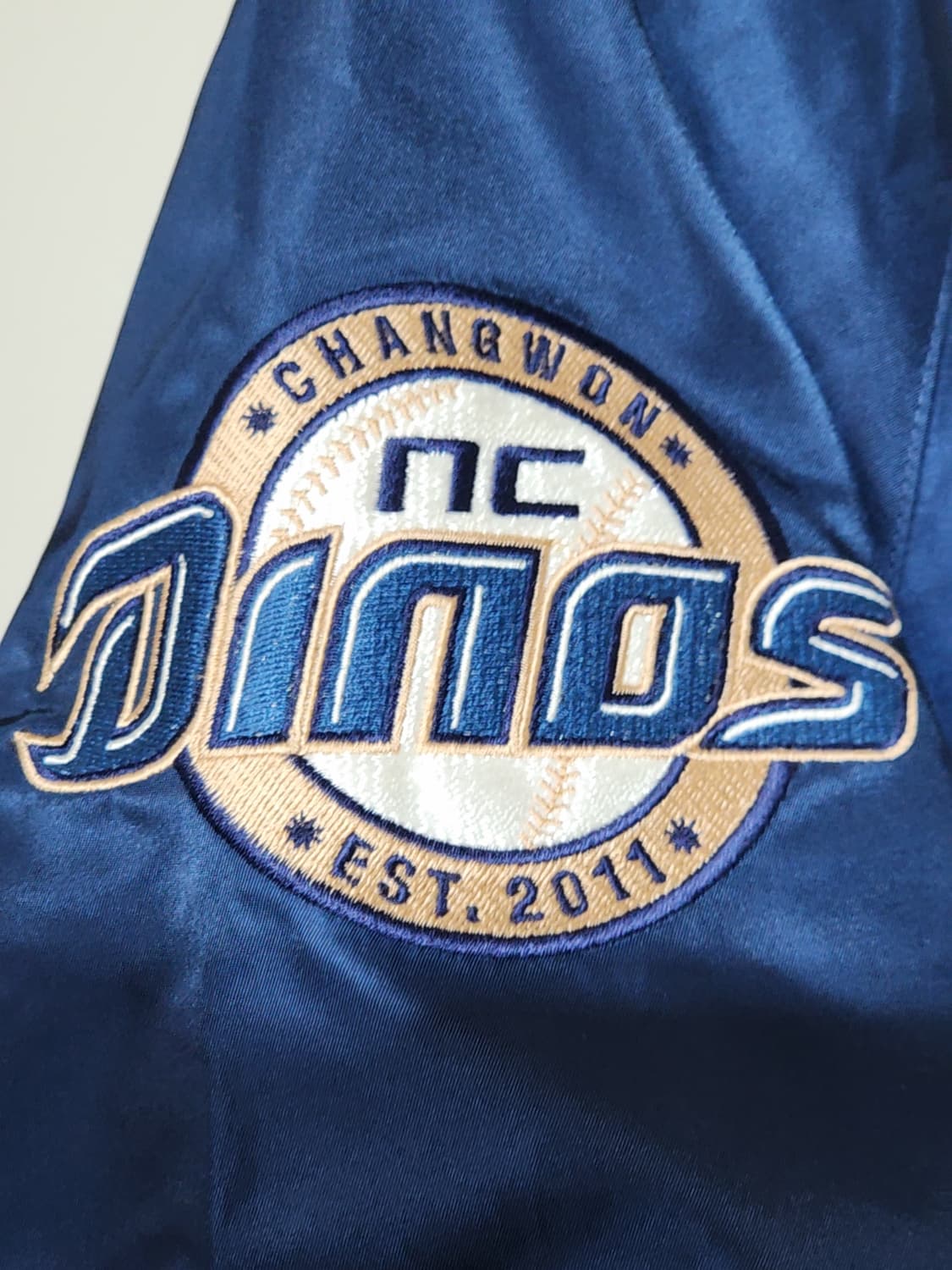 (100) 엔씨다이노스 야구점퍼 네이비 NC 스타디움 자켓  상품이미지5