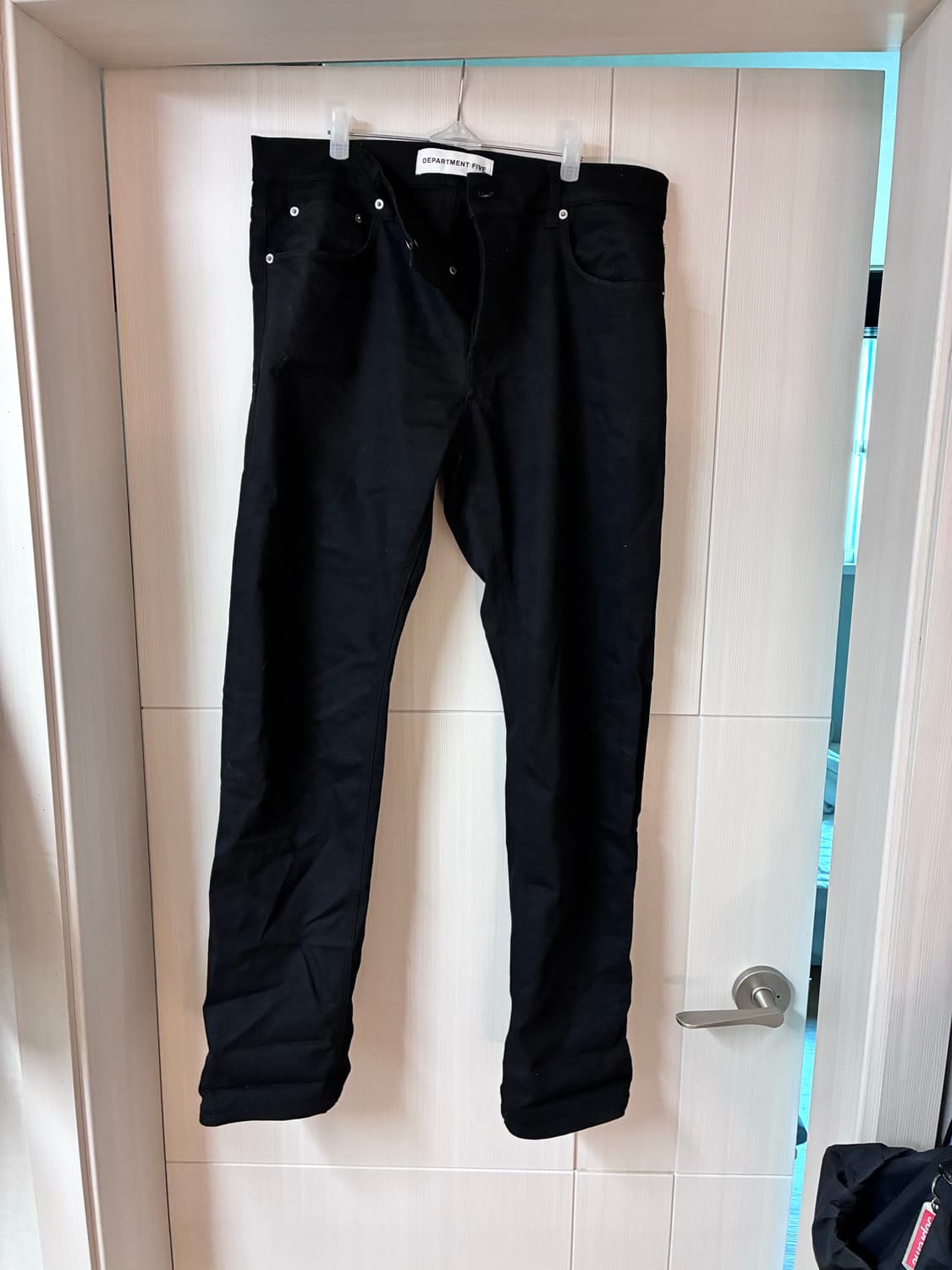 새제품) 디파트먼트5 블랙 팬츠 상품이미지1