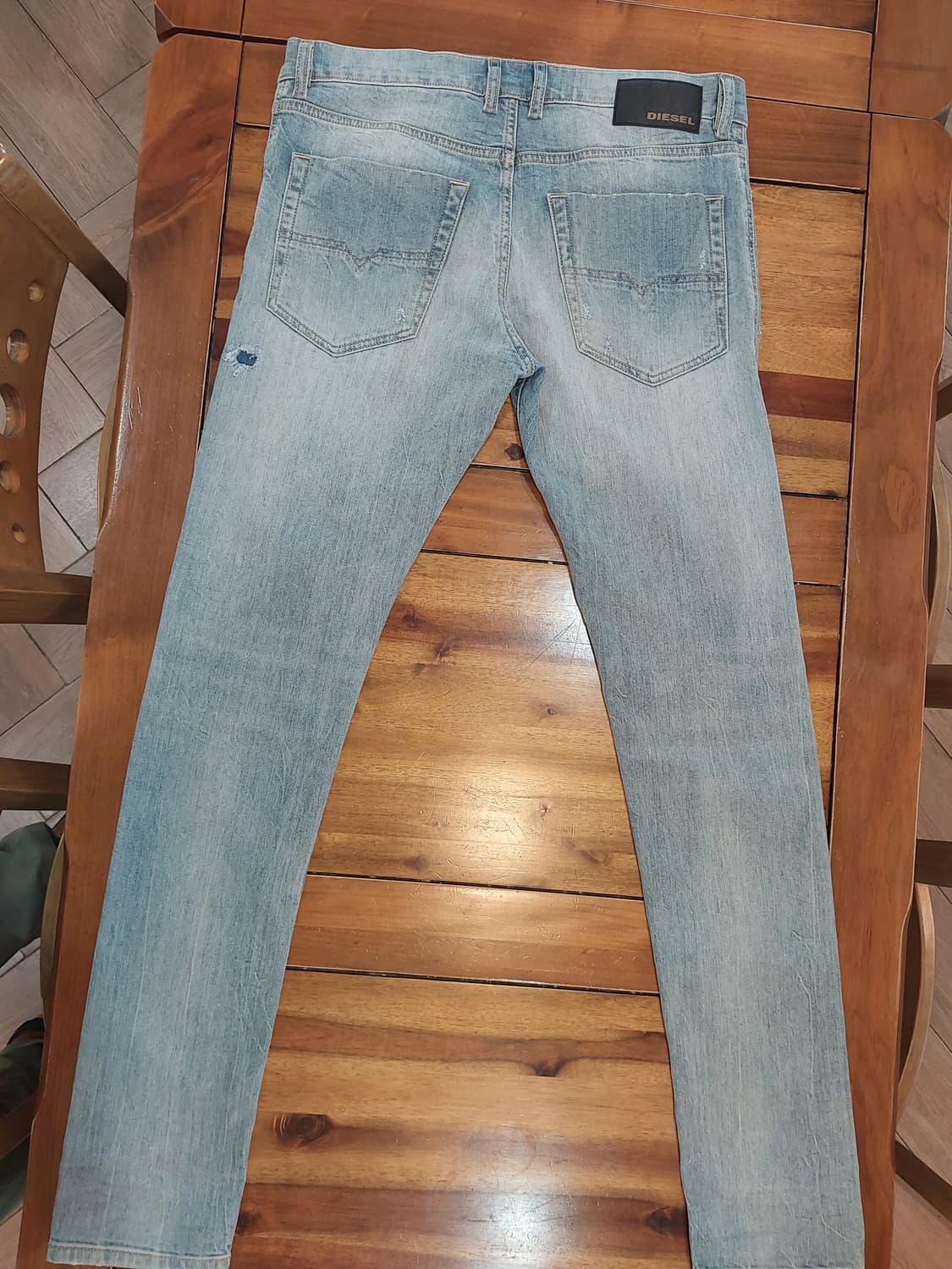 디젤 연청 워싱 데님 슬림핏 30인치 상품이미지6