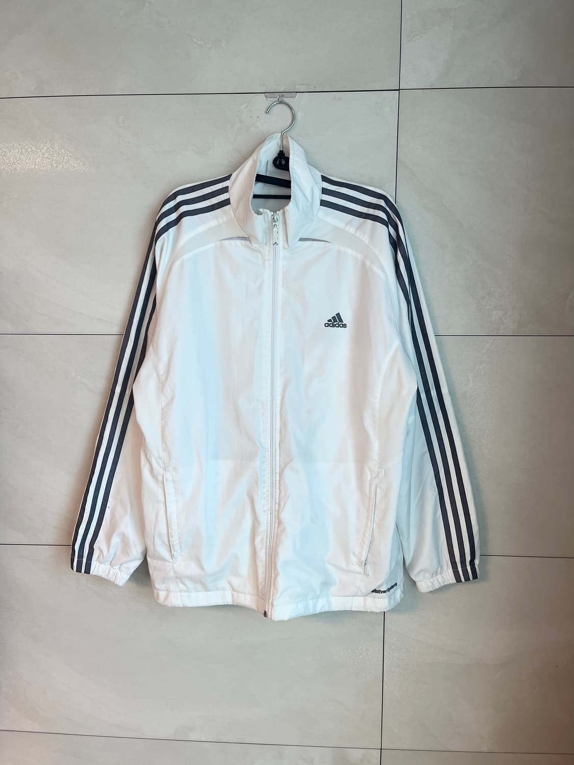 [XL] 아디다스 대장 바람막이 화이트/실버 라인  상품이미지4