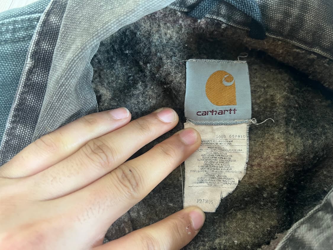 빈티지 칼하트 J97 mos 모스그린 XL 상품이미지3