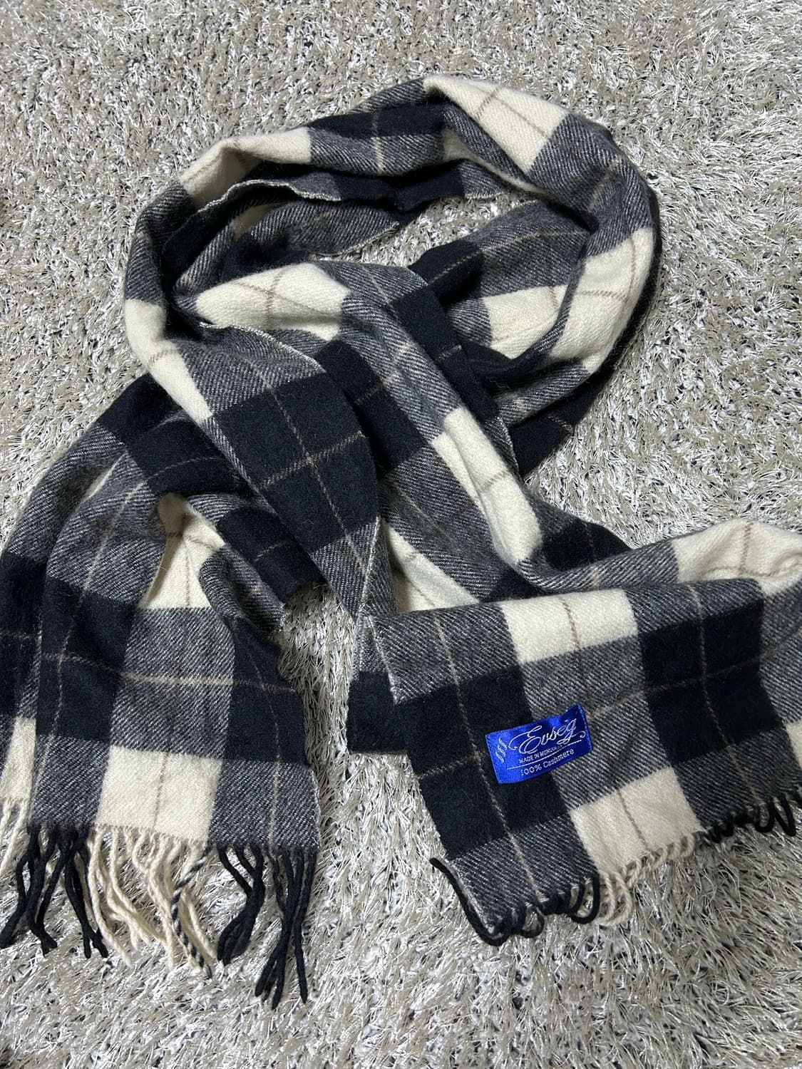 몽골제 100프로캐시미어 목도리 상품이미지1