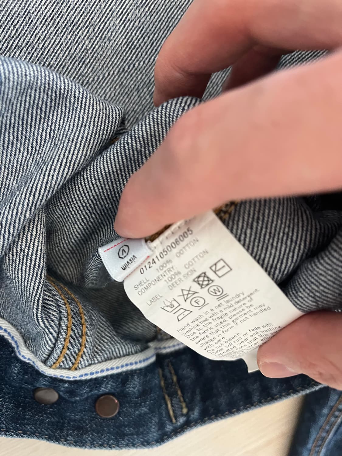 비즈빔 24ss 101xx dmgd 자켓 4사이즈 판매 상품이미지5